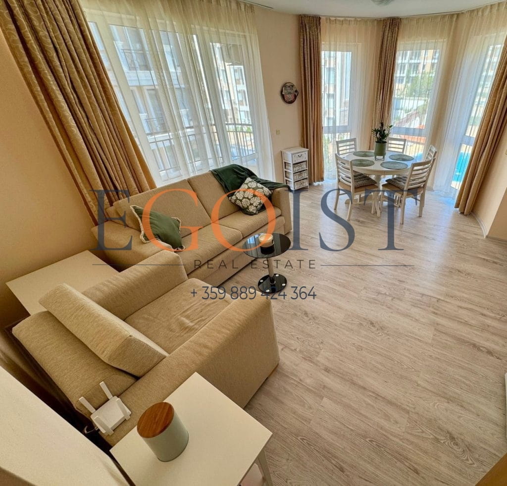 Two-bedroom apartment in the Aqua Dreams complex, Saint Vlas — фото 1
