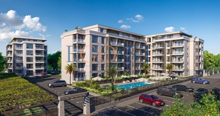 One-bedroom apartment in the new Paradise Residence complex
