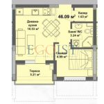 One-bedroom apartment in the La Mer Silver 3 complex, Sunny Beach — фото 3