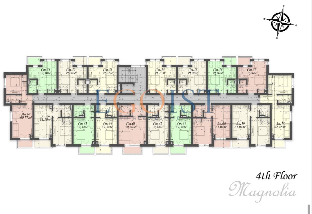 Apartament z 1 sypialnią w nowym kompleksie Magnolia Residence 8, Słoneczny Brzeg — фото 8