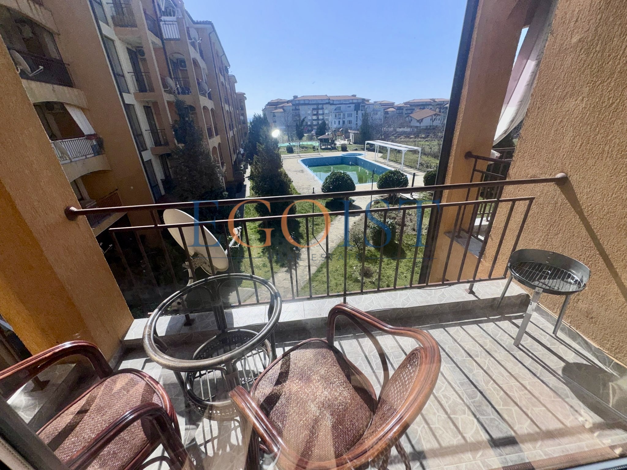Apartament z 1 sypialnią w kompleksie Chateau Aheloy 1, Aheloy — фото 13