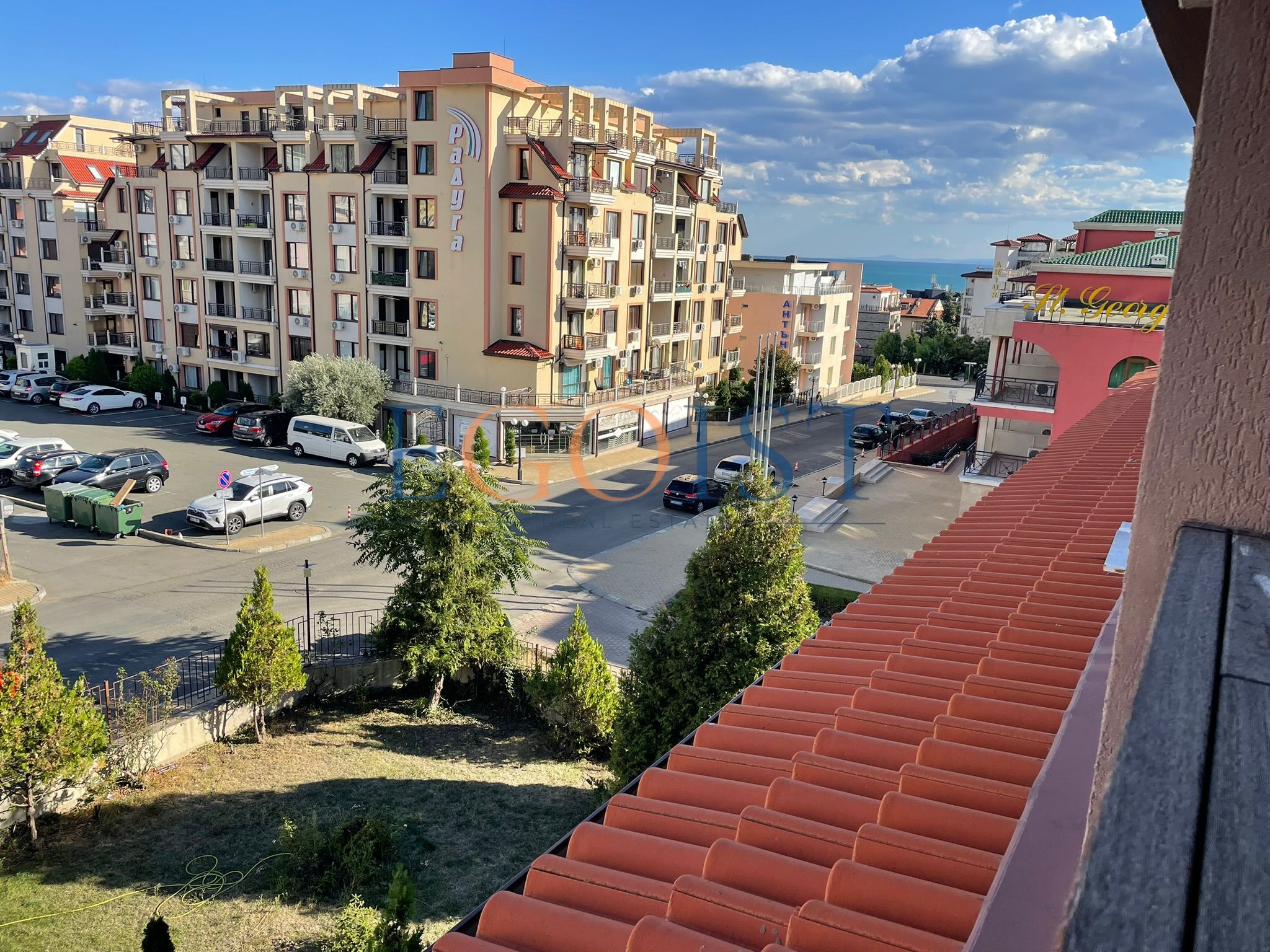 Studio apartment in Panorama Bay 1 complex, Saint Vlas — фото 6