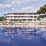 Апартаменты с 2 спальнями на первой линии моря в новом комплексе Kraymorie Beach, Крайморие — фото 1
