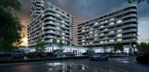 Апартаменты с 3 спальнями в новом комплексе Парк Вю